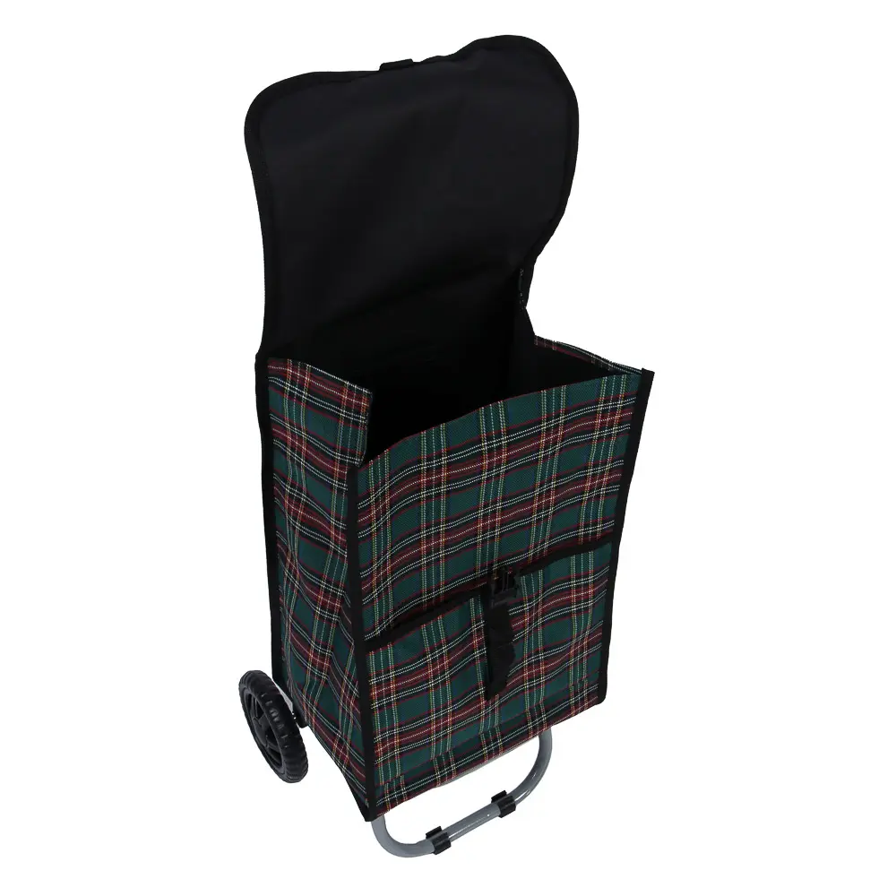 Тележка + сумка тм VETTA, до 20кг, 84x32x28см, 29 л, оксфорд, колеса ЭВА d14см - #2
