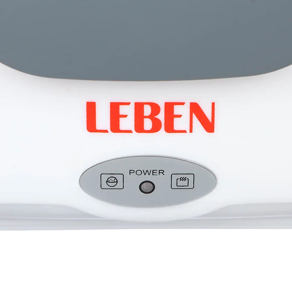 LEBEN Контейнер для еды с подогревом, 220-240В, пластик, металл, 22,5x16,7x9,5см - #4