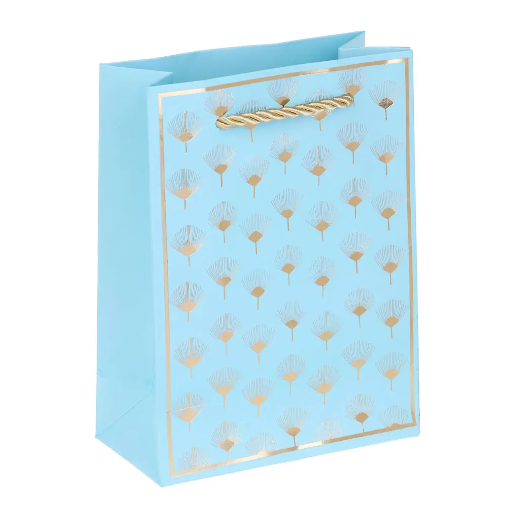 Пакет подарочный тм LADECOR, вскч бум., с фольг.слоем, S 12x16x6 см, 4 цвета - #2