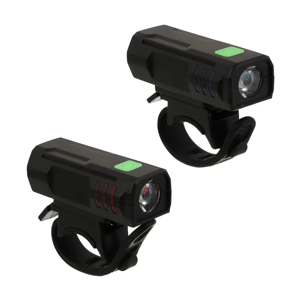 Фонарь велосипедный передний, тм BY SPORT, 3 режима, 1LED, USB - #1