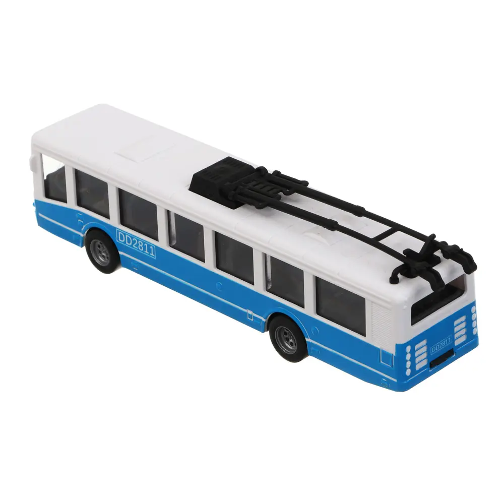 ИГРОЛЕНД Городской транспорт инерционный, РР, 3,5х4х16 см, 2 дизайна - #8
