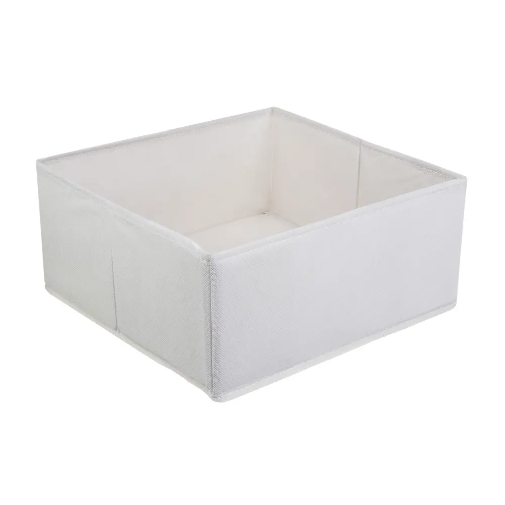 Кофр для хранения тм VETTA Лофт, 28x28x13см, полипропилен, цвет бежевый - #1
