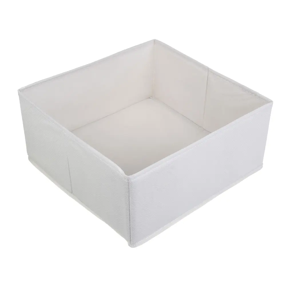 Кофр для хранения тм VETTA Лофт, 28x28x13см, полипропилен, цвет бежевый - #3