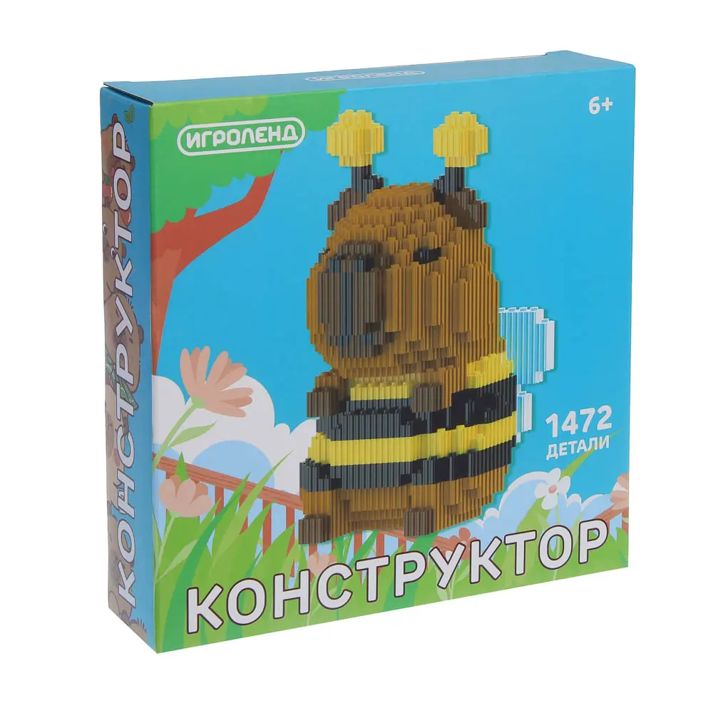 Конструктор мини 3D "Популярка", ABS, 2912-03 - #8