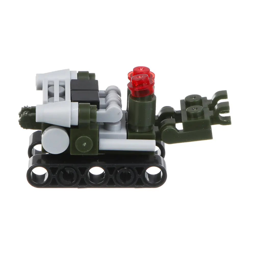 ИГРОЛЕНД Конструктор "Военная техника" 12 в 1, 13х3х7,5 см, ABS, 12 видов - #7
