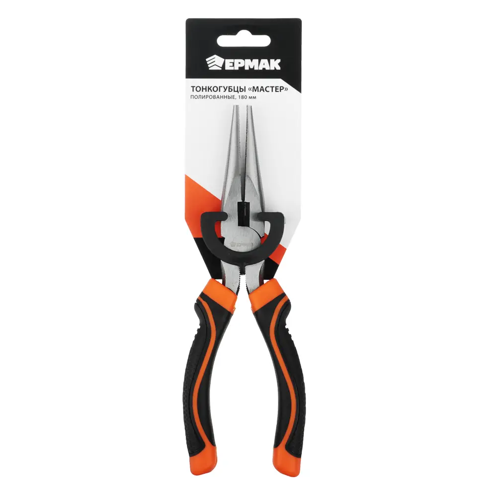 ЕРМАК Тонкогубцы 180мм "Мастер" Полированные - #4