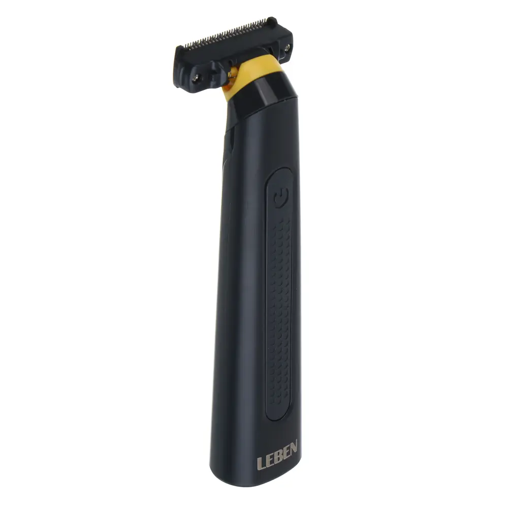 LEBEN Триммер для бороды и усов, 3 насадки: 1/3/5мм, Li-ion 3,7в/150 мАч, USB - #1