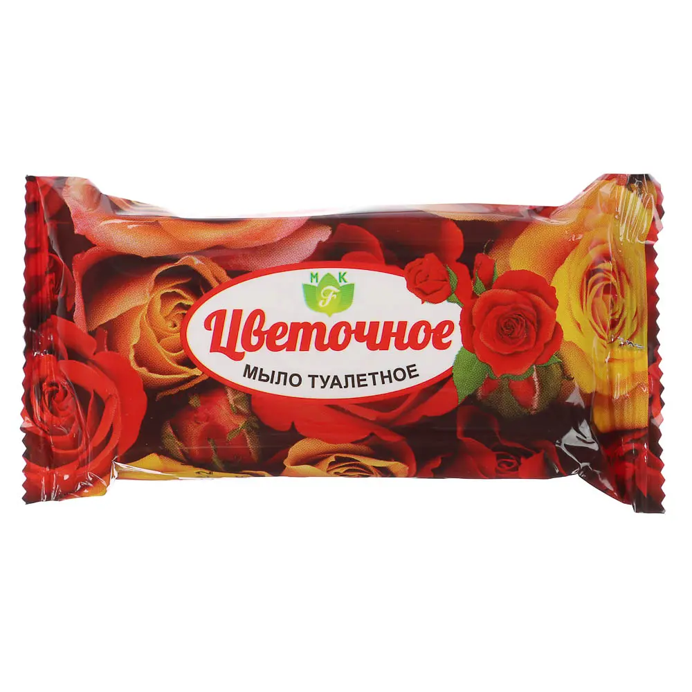 Мыло твердое Цветочное, флоу-пак, 100 г - #2