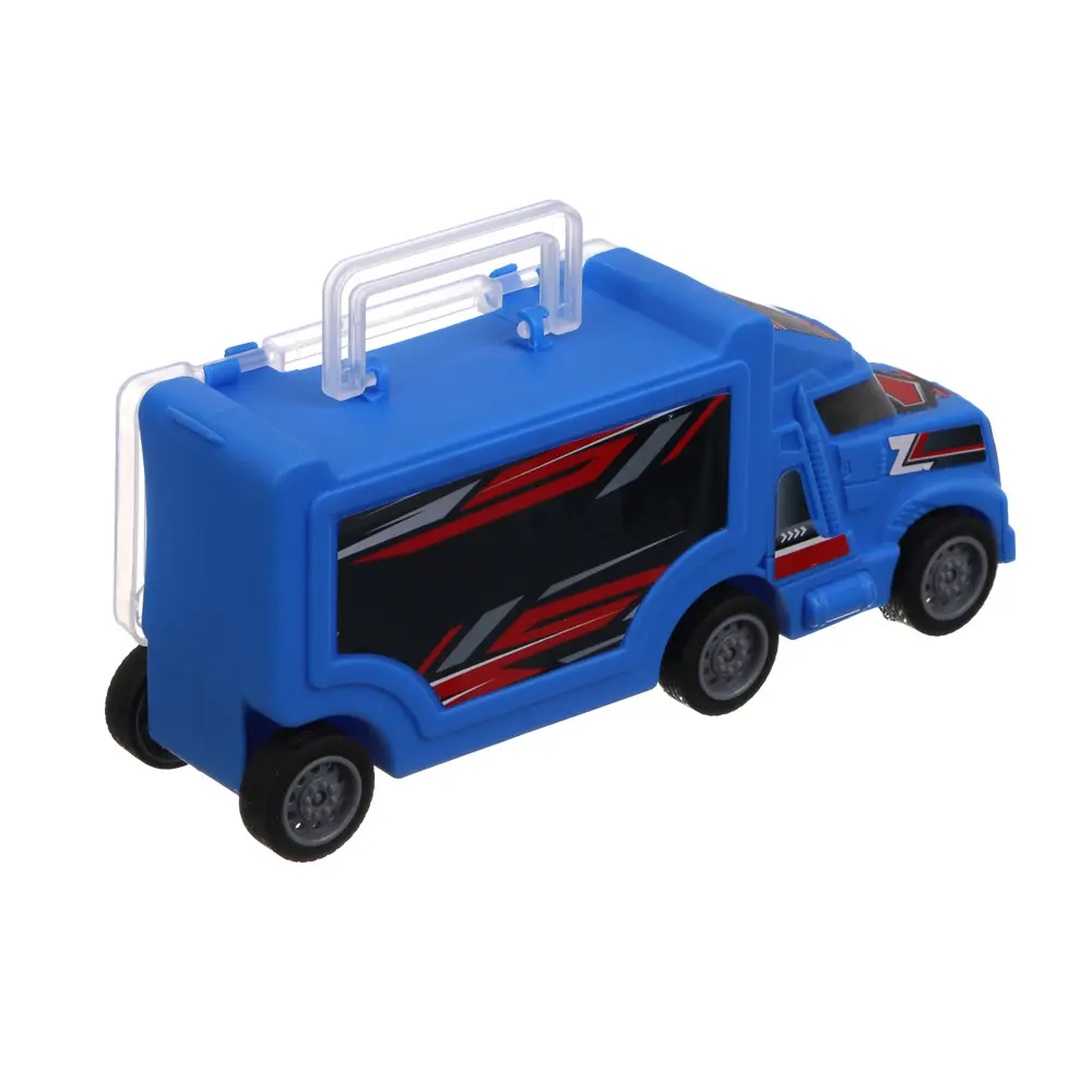 ИГРОЛЕНД Автовоз с двумя машинками, ABS, 16,5х7,2х5 см, 3 дизайна - #12
