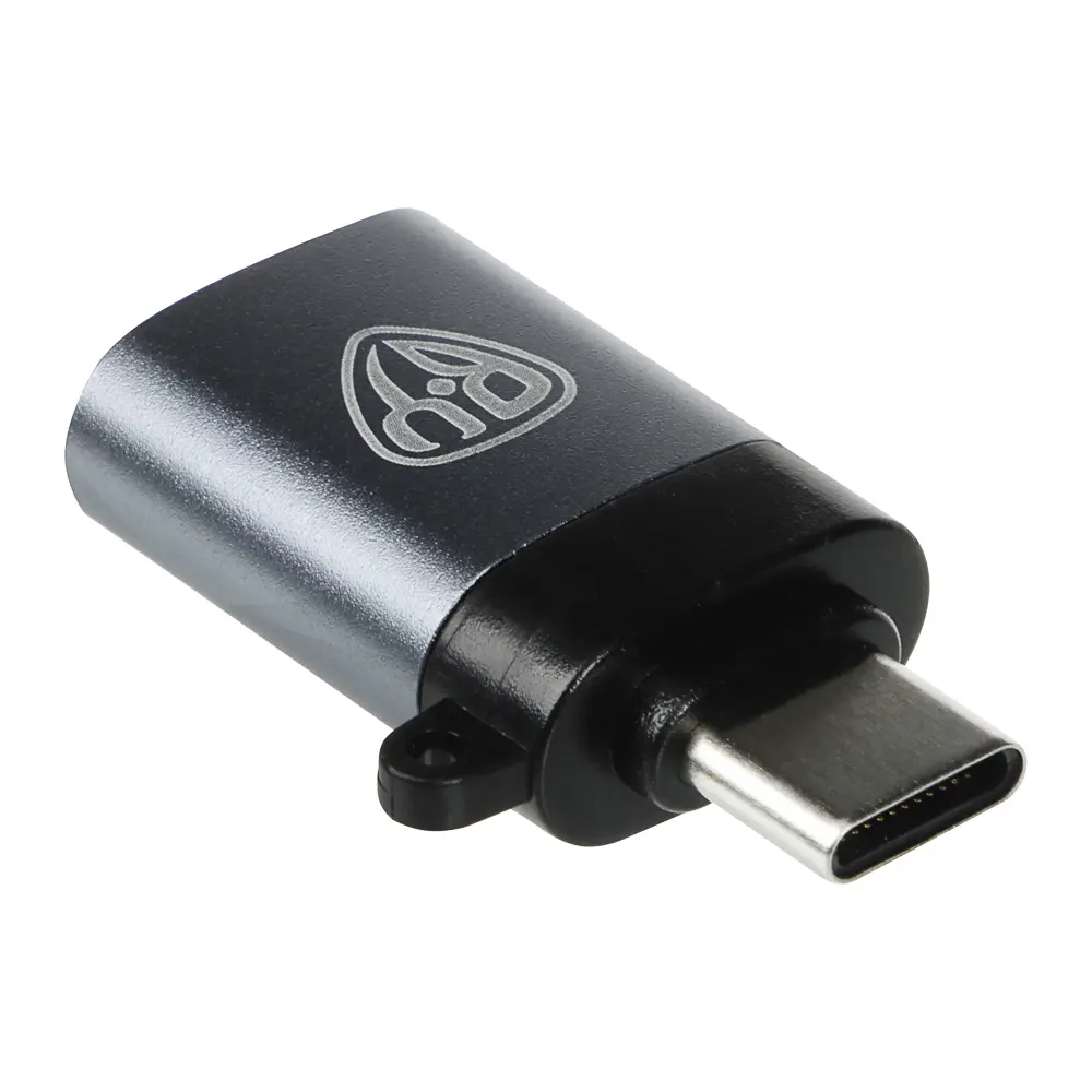 Адаптер-переходник USB3.0-Type C BY, металлик - #4