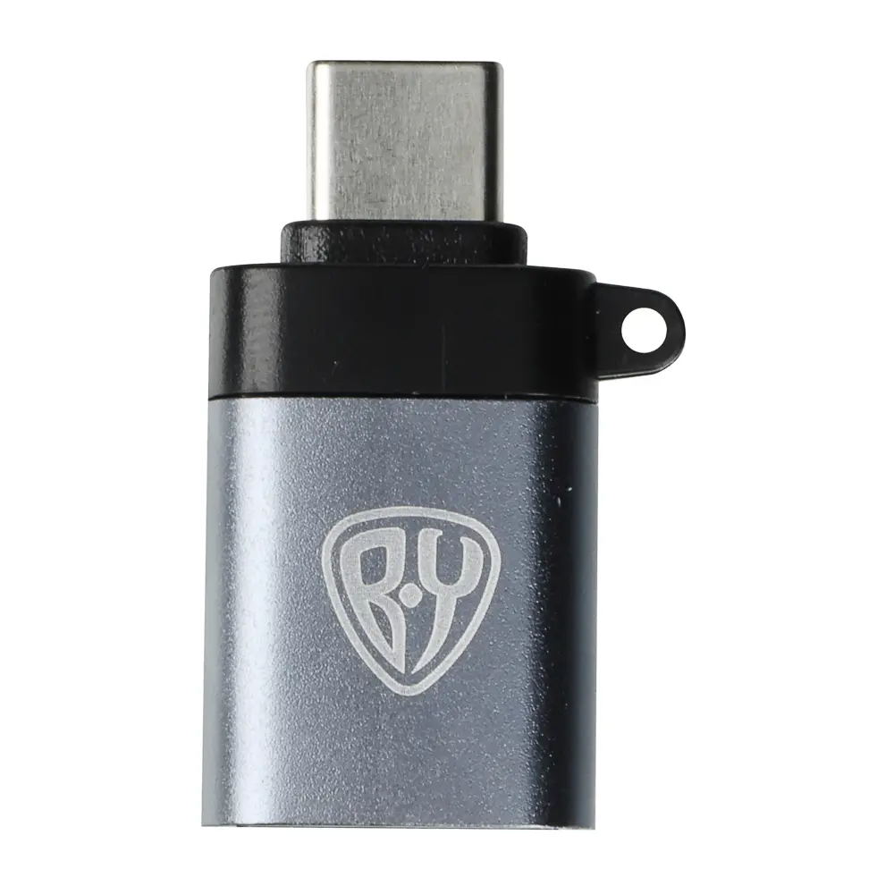 Адаптер-переходник USB3.0-Type C BY, металлик - #5