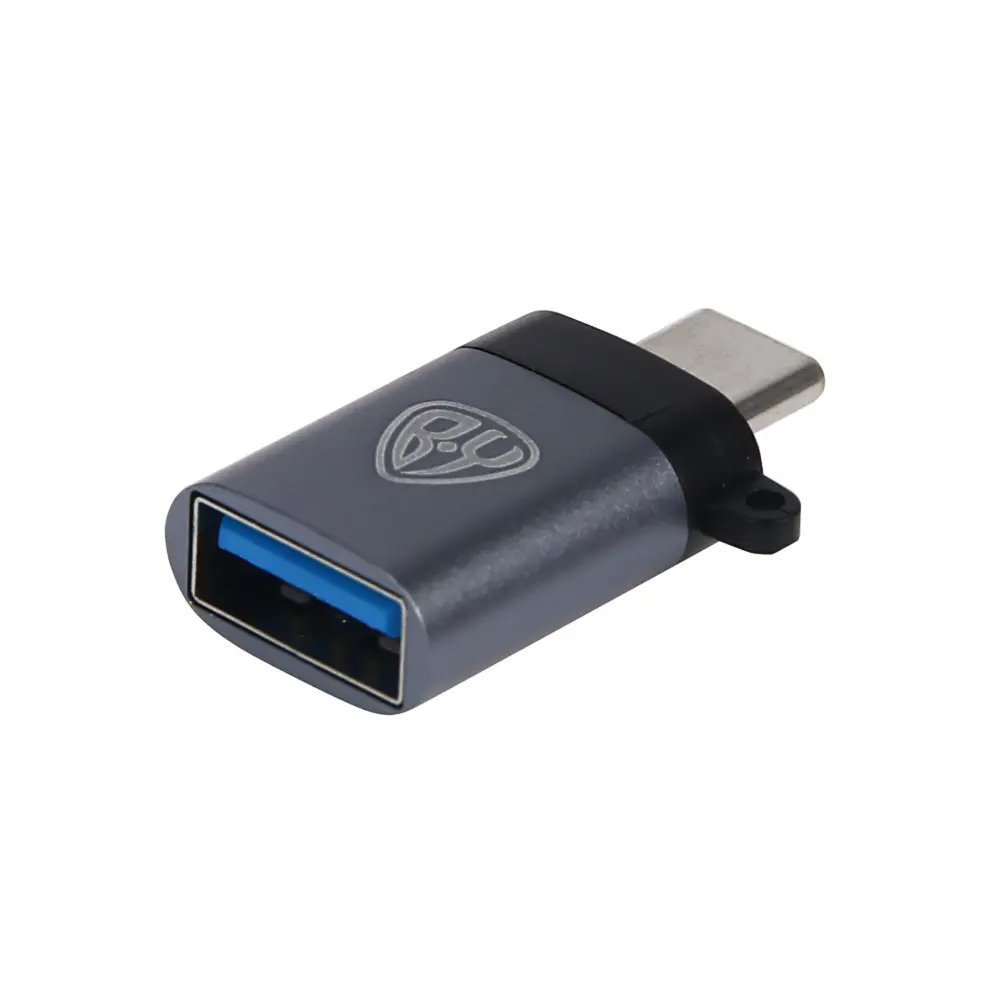 Адаптер-переходник USB3.0-Type C BY, металлик - #6