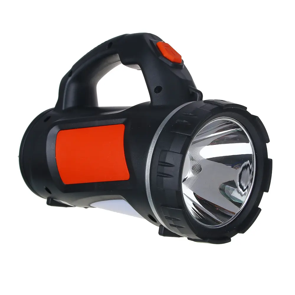 Фонарь прожектор тм ЕРМАК, SS-5805, 1 LED, 1 СОВ, 3 Вт, 17х11см, 4 режима, 1000мАч, USB, пластик - #1