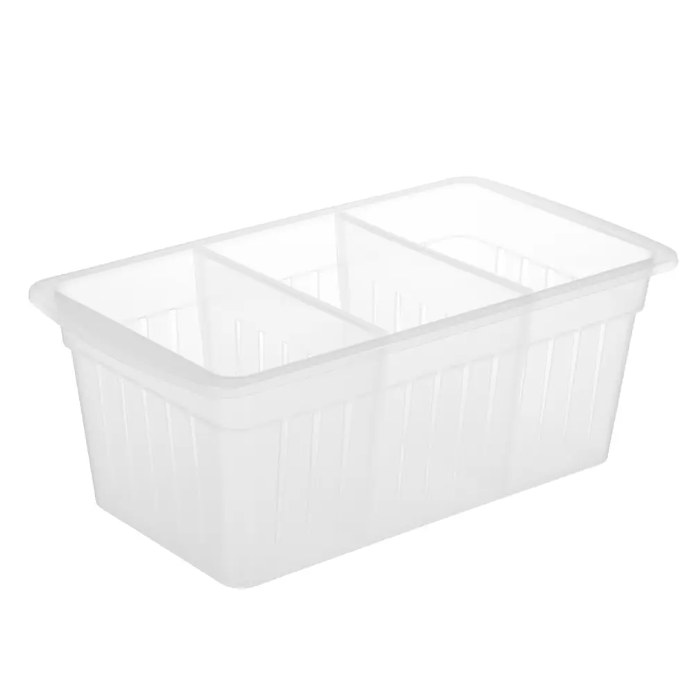 Корзинка для специй 3 секции 27x15x10см, пластик - #1