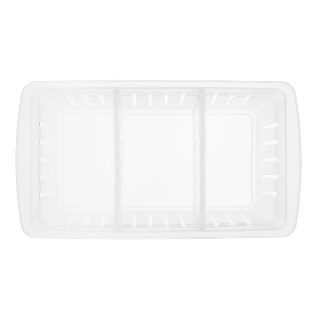 Корзинка для специй 3 секции 27x15x10см, пластик - #7