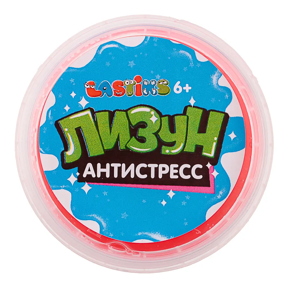 LASTIKS Игрушка для детей, из полимерной пластичной массы «Слизь для рук», 7х7см, 5 диз - #3