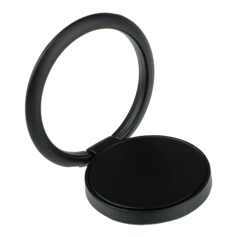 Кольцо-держатель для телефона BY, металлическое, d=33мм, черный матовый - #2