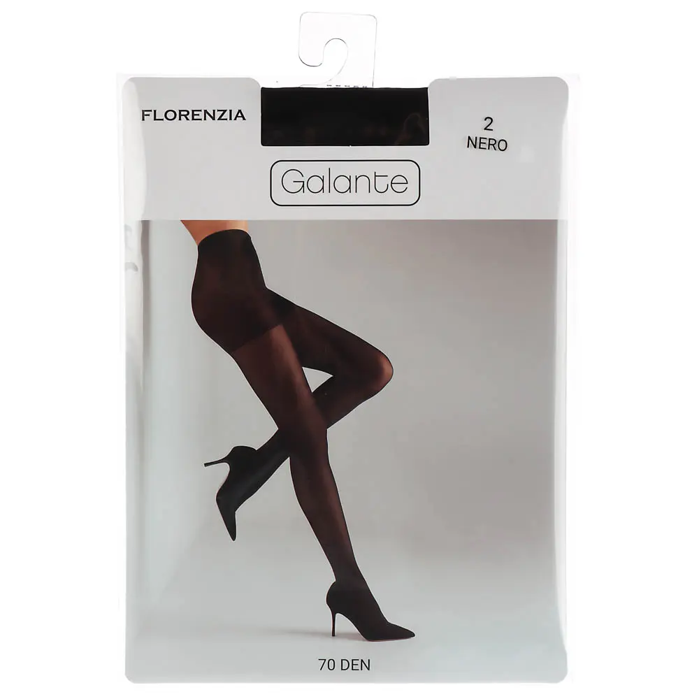 GALANTE Florenzia Колготки 70 DEN с шортиками, 84% полиамид, 16%эластан, размер 2, цвет черный - #5