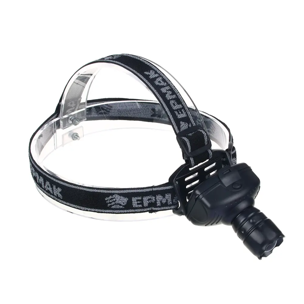 ЕРМАК Фонарь налобный с фокусировкой 3 Вт LED, 3xAAA, 6х5см - #6