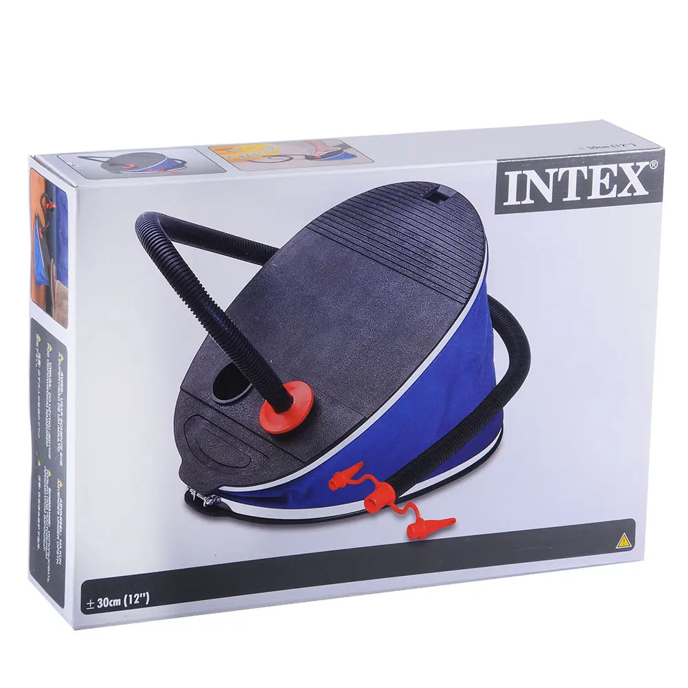 INTEX Насос ножной, объём 5л, 30см, 3 насадки в комплекте, 68610 - #2