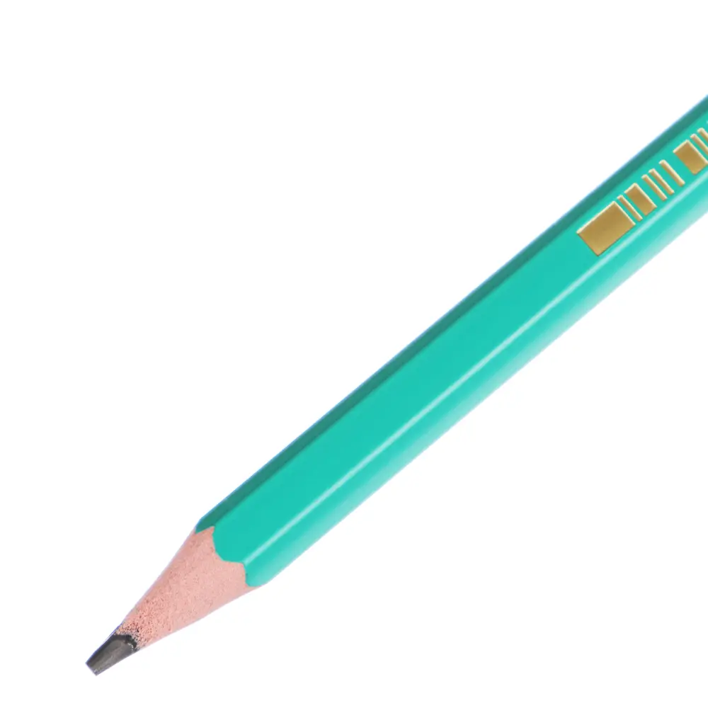 Карандаш чернографитный BIC "Эволюшн" без ластика, HB, пластик, шестигранный зеленый корпус, 8803112 - #3