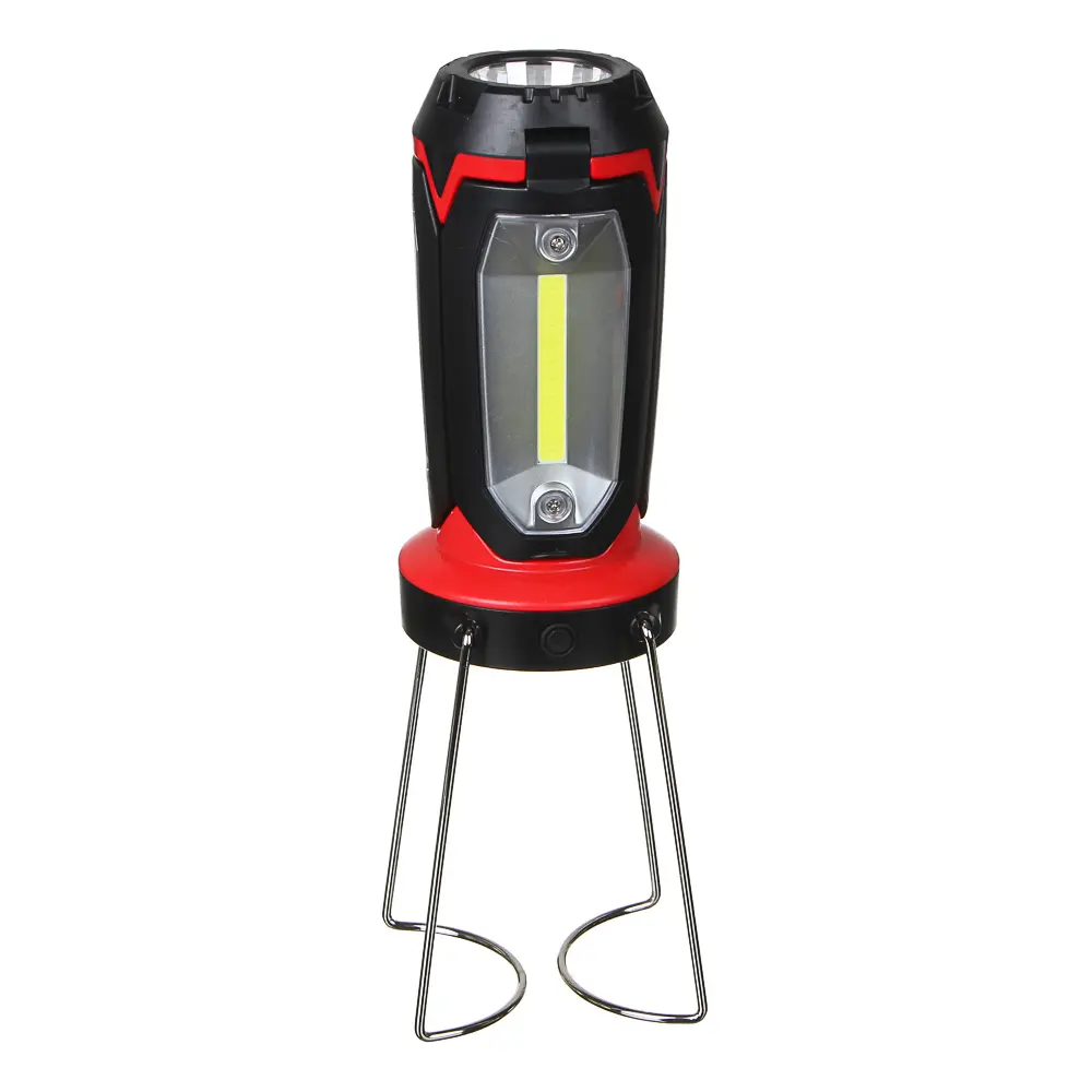 Фонарь светильник тм ЕРМАК, 1 LED, 3 COB, 800мАч, USB, 15х8.5х8.5см, 6 режимов, пластик - #3
