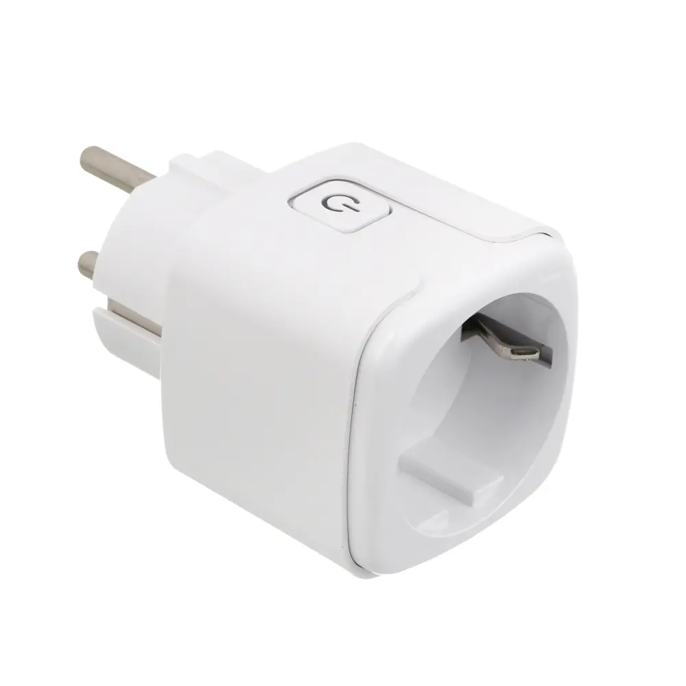 Сетевая розетка Smart BY, Tuya, Алиса Wi-Fi, 10 А, 110-220 В, 50/60 Гц, белый - #1