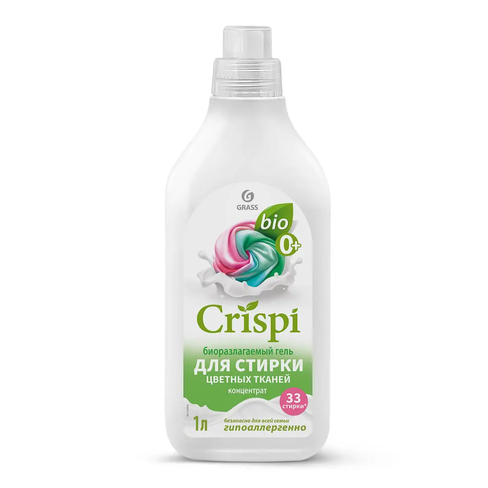 Гель для стирки GRASS CRISPI,2 вида,концентрат, п/б,1л - #7