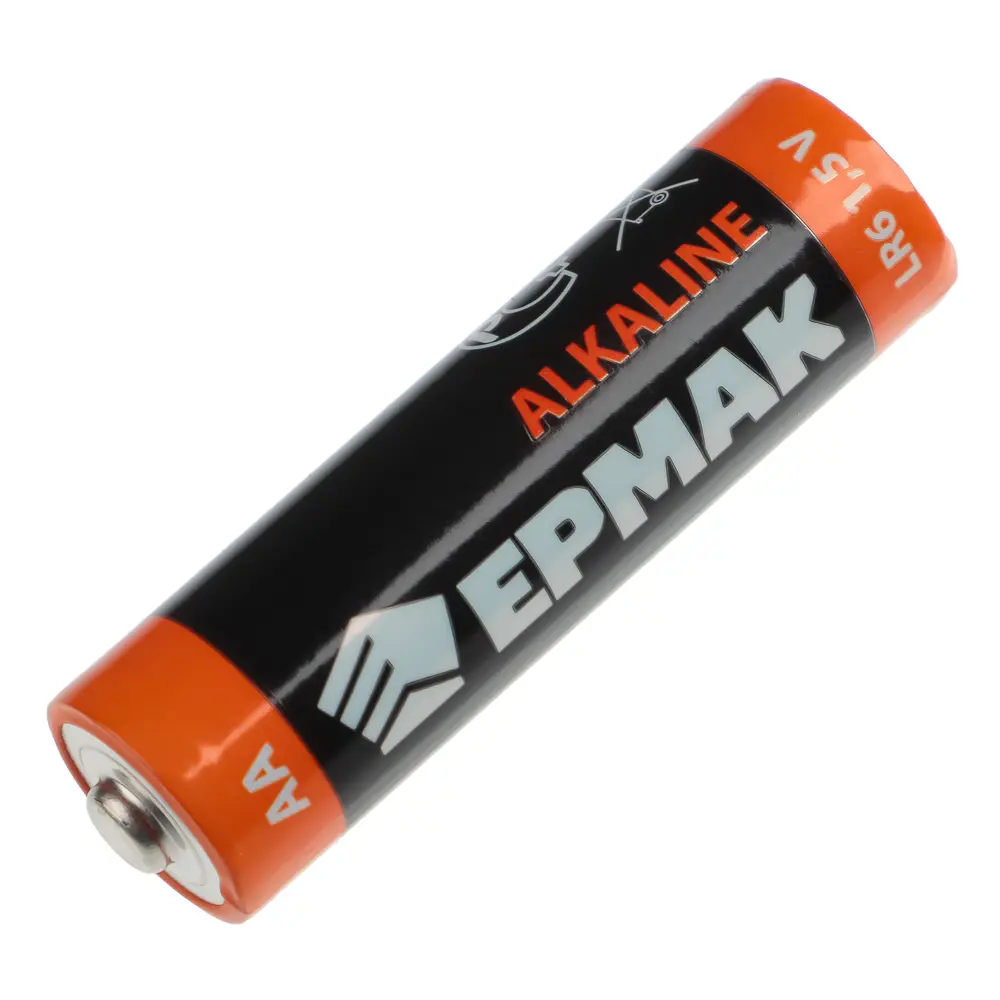 Батарейки AA ЕРМАК 2шт "Alkaline" щелочная в блистере - #3