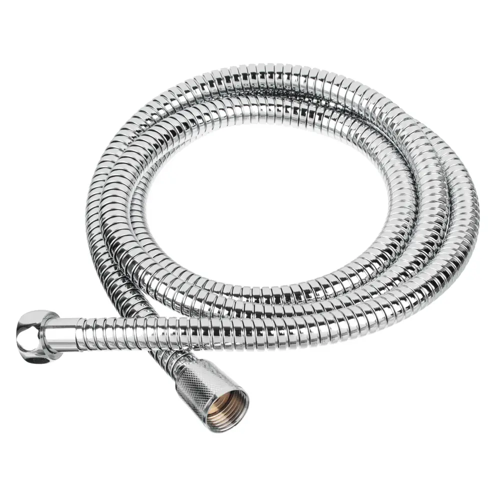 RAIN Шланг для душа раздвижной 150-200см, 1/2"(Имп)-1/2"(Имп), сталь, латунь, EPDM, антитвист, хром - #1