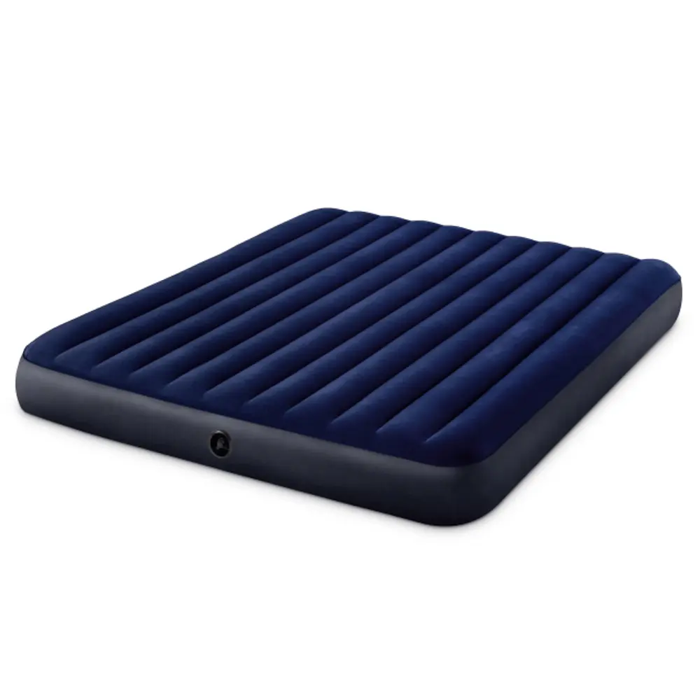 INTEX Матрас надувной CLASSIC DOWNY, 203x183x25см, до 272кг, 64755 - #2