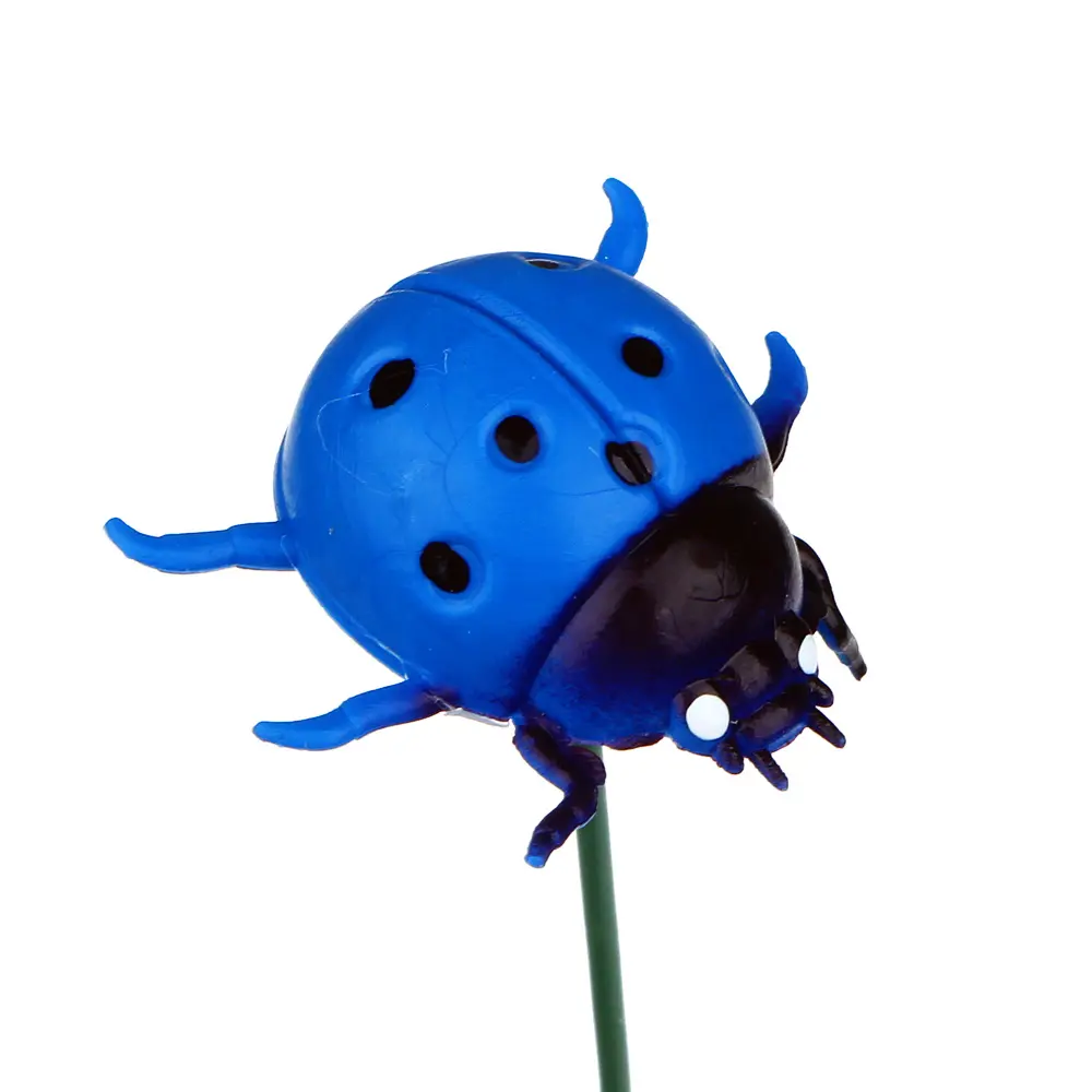 Фигурка на стержне "Божья коровка" тм INBLOOM, 2.5х2.2х25см, PVC, металл - #3