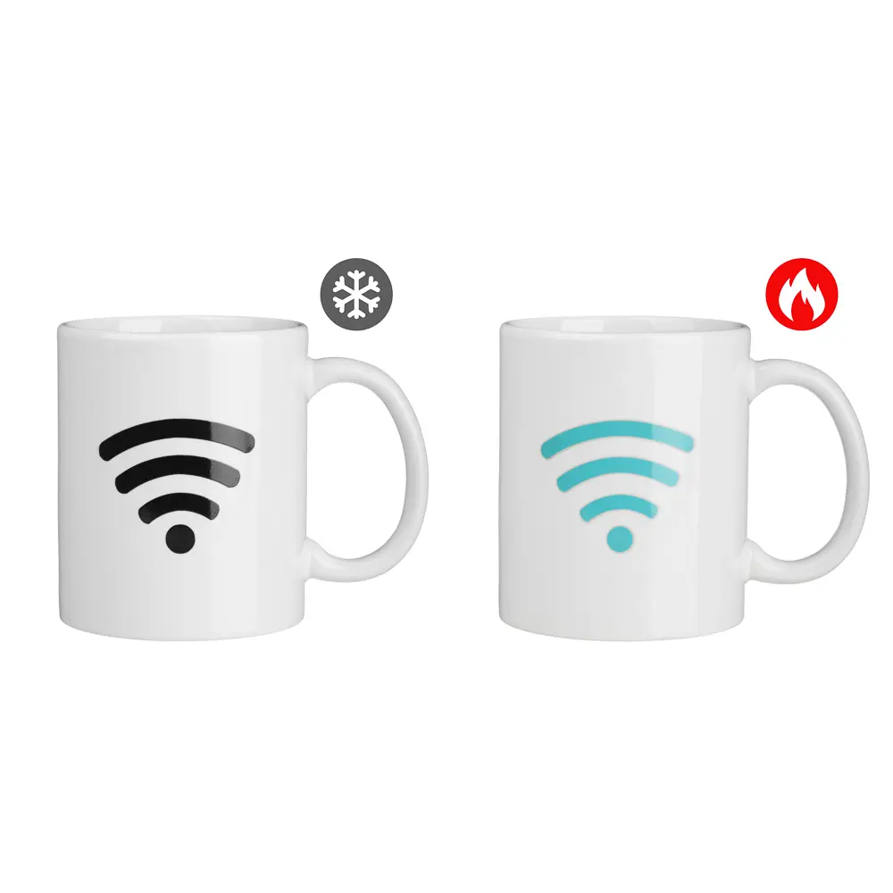 MILLIMI WI-FI Кружка 350мл с терморисунком, керамика - #2