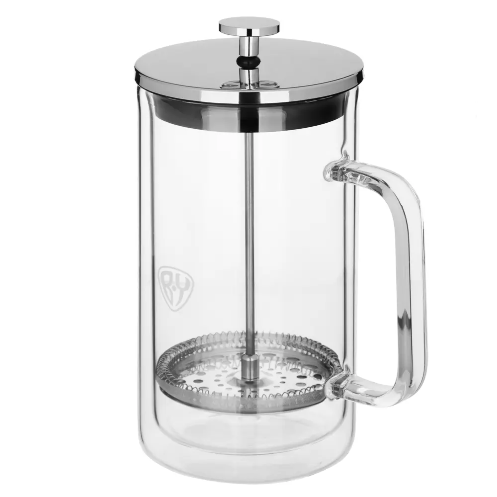 BY COLLECTION Френч-пресс 1000мл, жаропрочное стекло, двойные стенки - #5