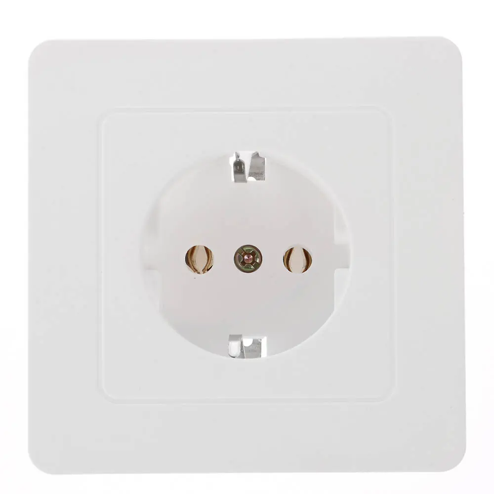 Розетка скрытой установки с заз. Intro Style 2P+E Schuko, 16А-250В, IP20, белая - #1
