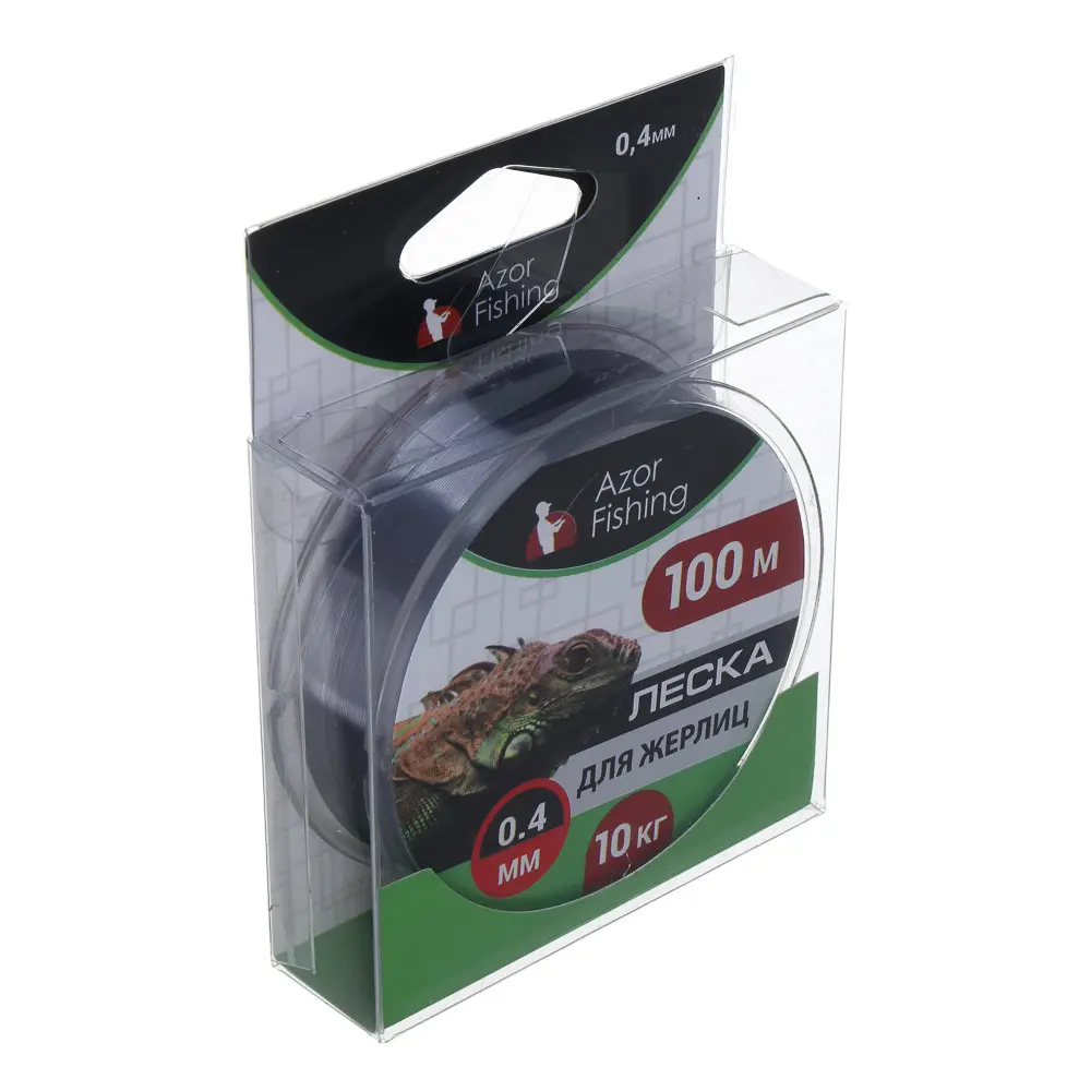 Леска для жерлиц тм AZOR FISHING, 100м, 0,40мм, 10кг - #3