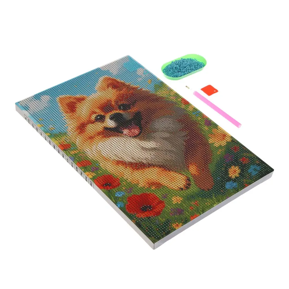 ХОББИХИТ Картина из страз, комплект (стразы, основа, палочка), 20х30см, 10 дизайнов - #5