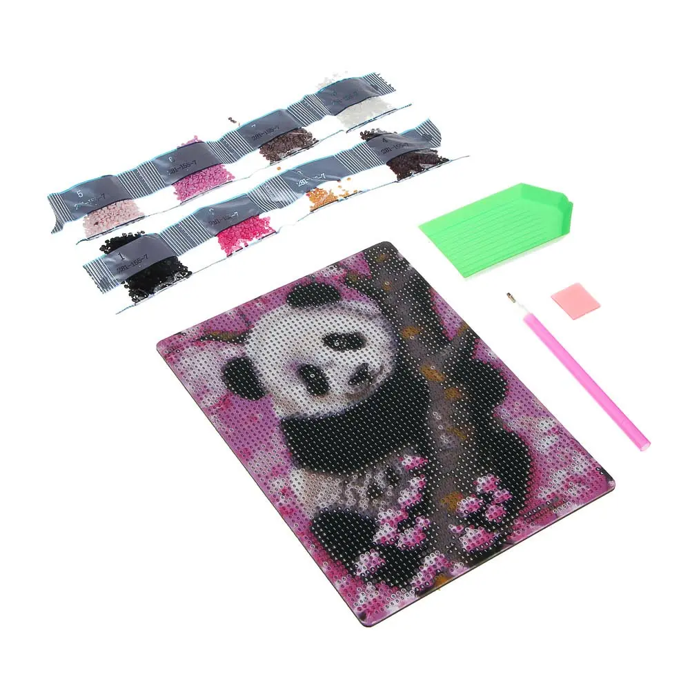 Картина из страз ХОББИХИТ, комплект (стразы, палочка, основа), 20х15см - #4