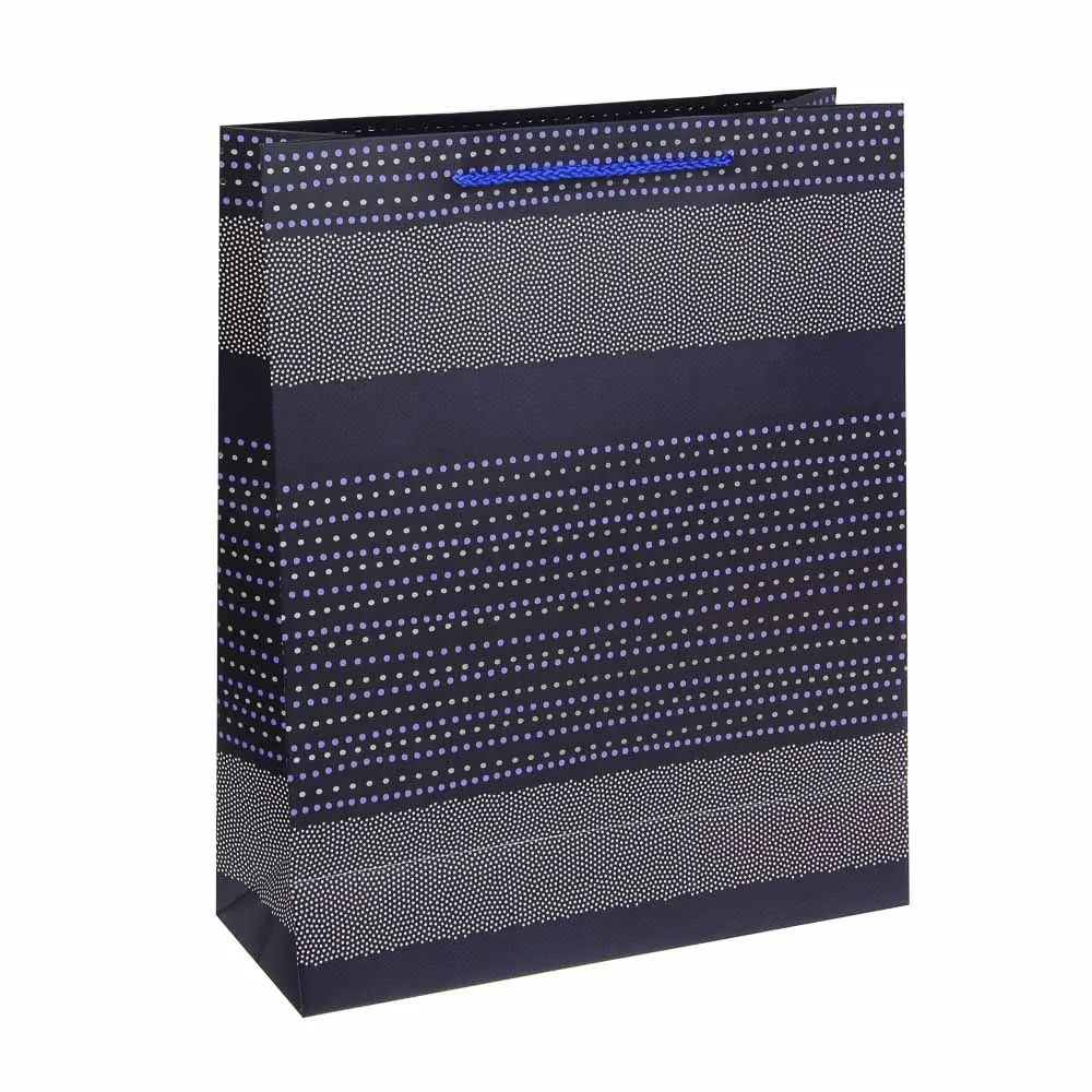 Пакет тм Fntastic подарочный, вскч бум., L 26x32x10см, полосы, 4 дизайна - #5