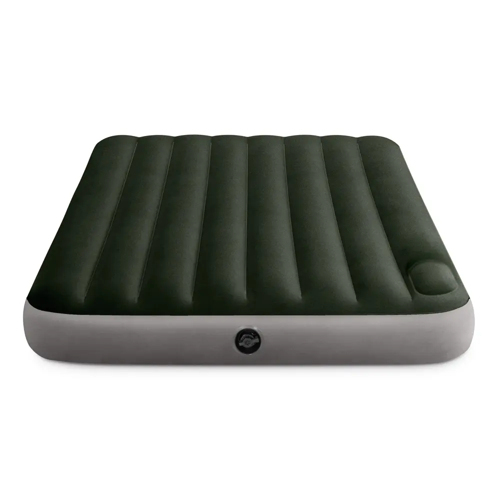 INTEX Матрас надувной DOWNY AIRBED, встроенный ножной насос, 191x137x25см, до 272кг, 64762 - #2
