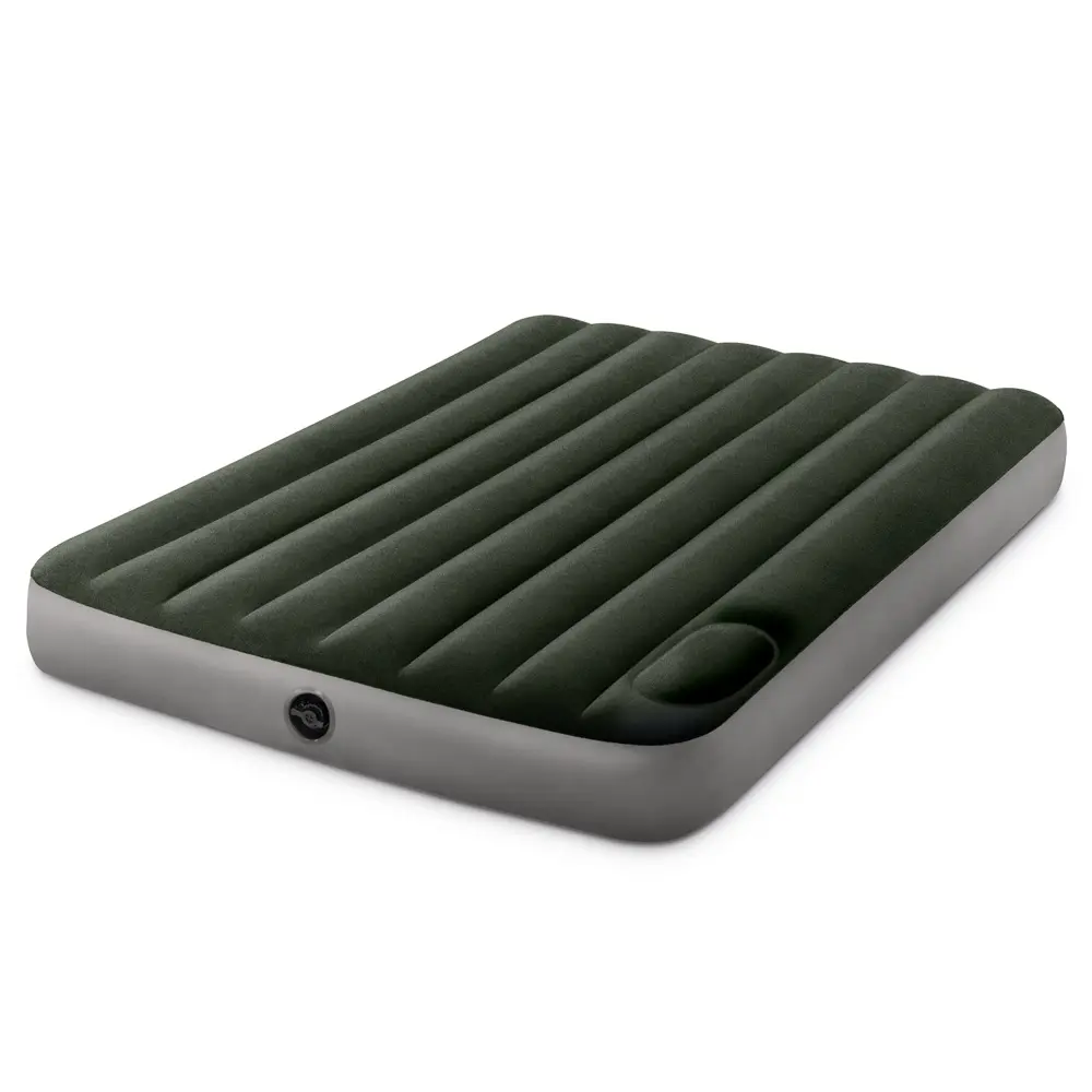 INTEX Матрас надувной DOWNY AIRBED, встроенный ножной насос, 191x137x25см, до 272кг, 64762 - #3