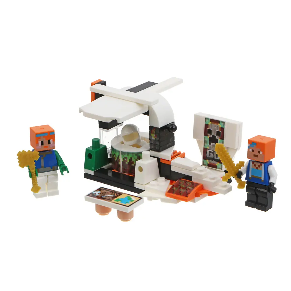 ИГРОЛЕНД Конструктор "Квадратный мир", 17х4х12 см, ABS, 8 видов - #10