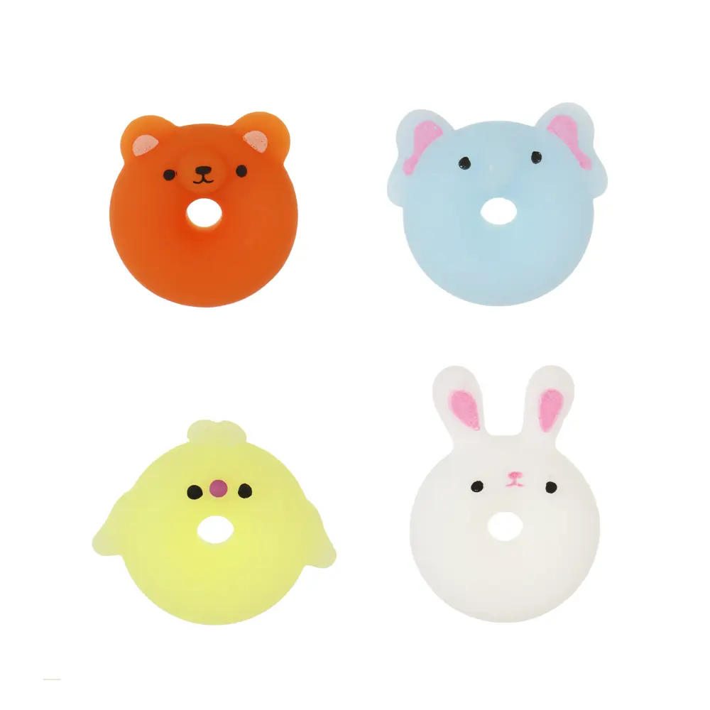 Игрушка антистресс "Пончики-малышки", набор, 4шт, 16х13,5cм, TPR, микс - #9