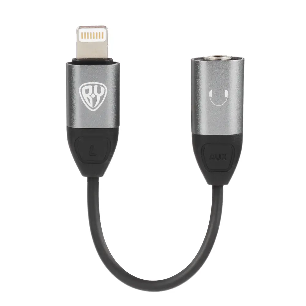 Аудио-переходник iP - mini Jack 3,5мм BY - #1