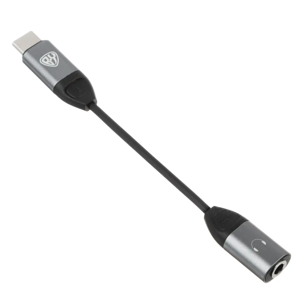 Аудио-переходник Type-C - mini Jack 3,5мм BY - #4