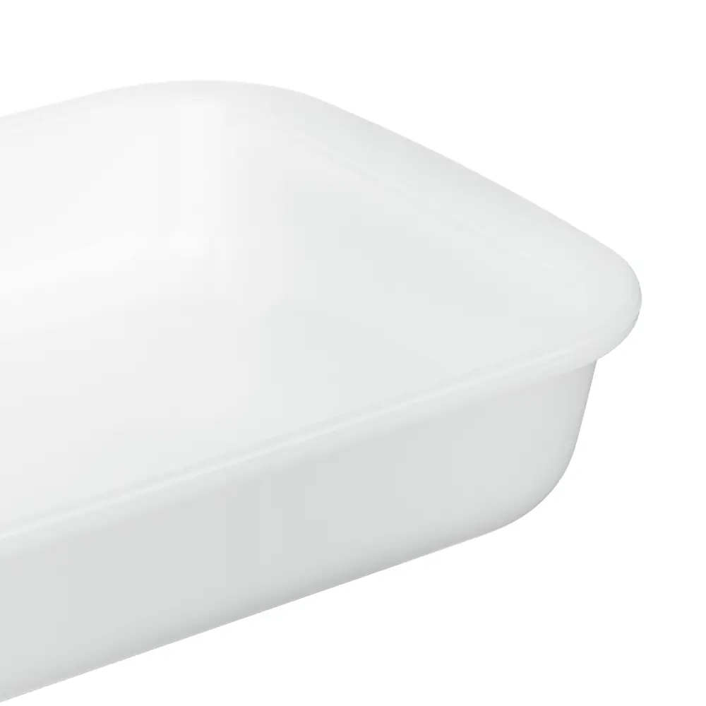 Форма для запекания прямоугольная, тм MILLIMI, 2,2л, 34,5x20,5x5см, опаловое стекло - #2