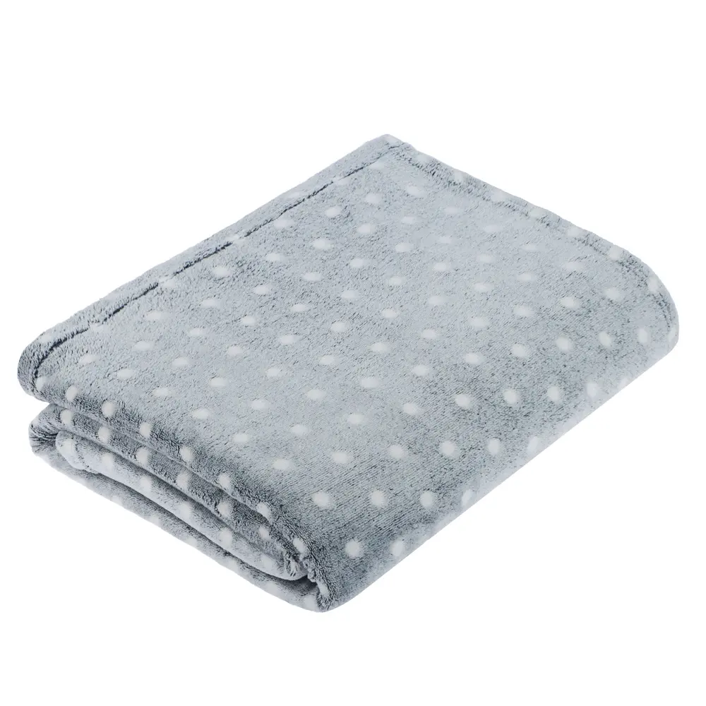PROVANCE Нэви Плед микрофибра, 130х150см, 180гр/м, 2 дизайна - #1