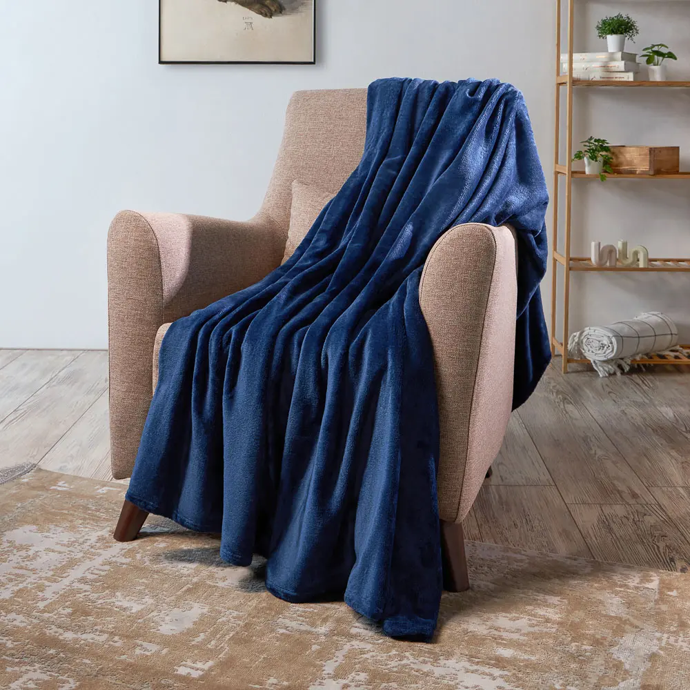 PROVANCE Нэви Плед микрофибра, 150х200см, 400гр/м, 2 цвета - #6