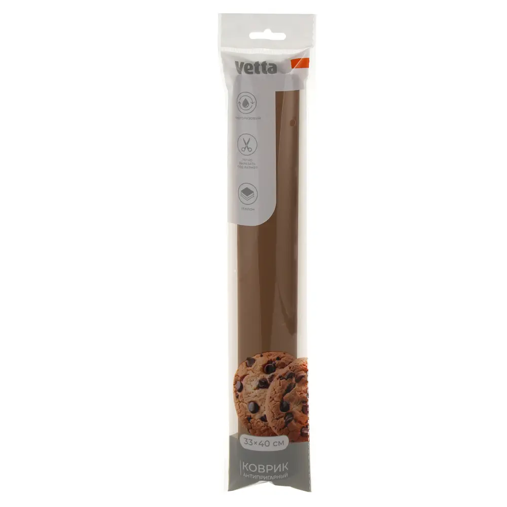 Коврик антипригарный для приготовления тм VETTA, многоразовый, 33х40см, 0,08мм, тефлон - #6