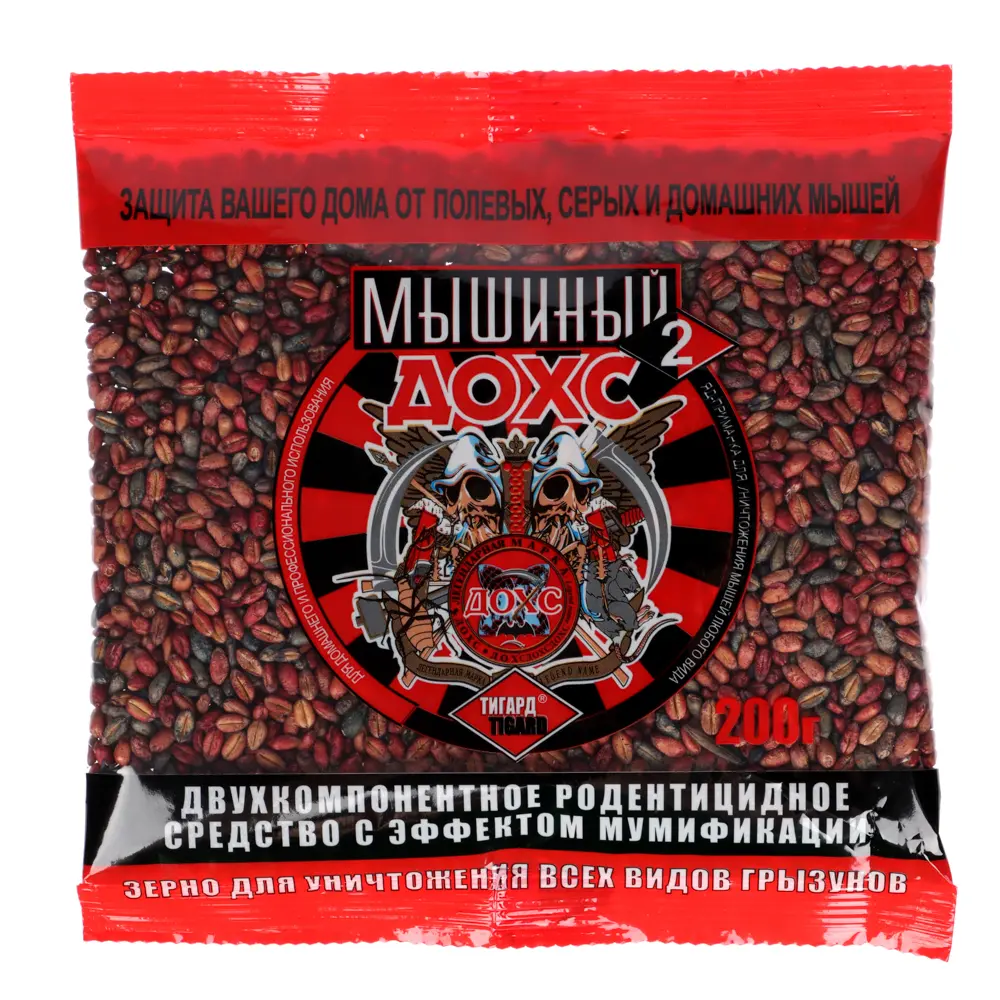 Зерно от мышей ДОХС, п/э, 200г - #1